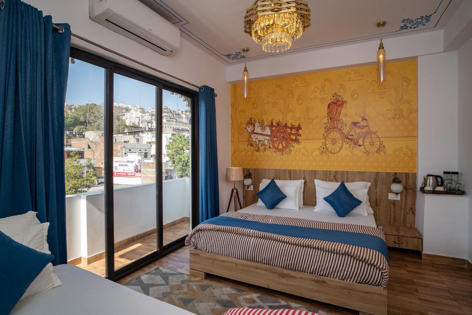 Footprint Hostel أُودايبور المظهر الخارجي الصورة
