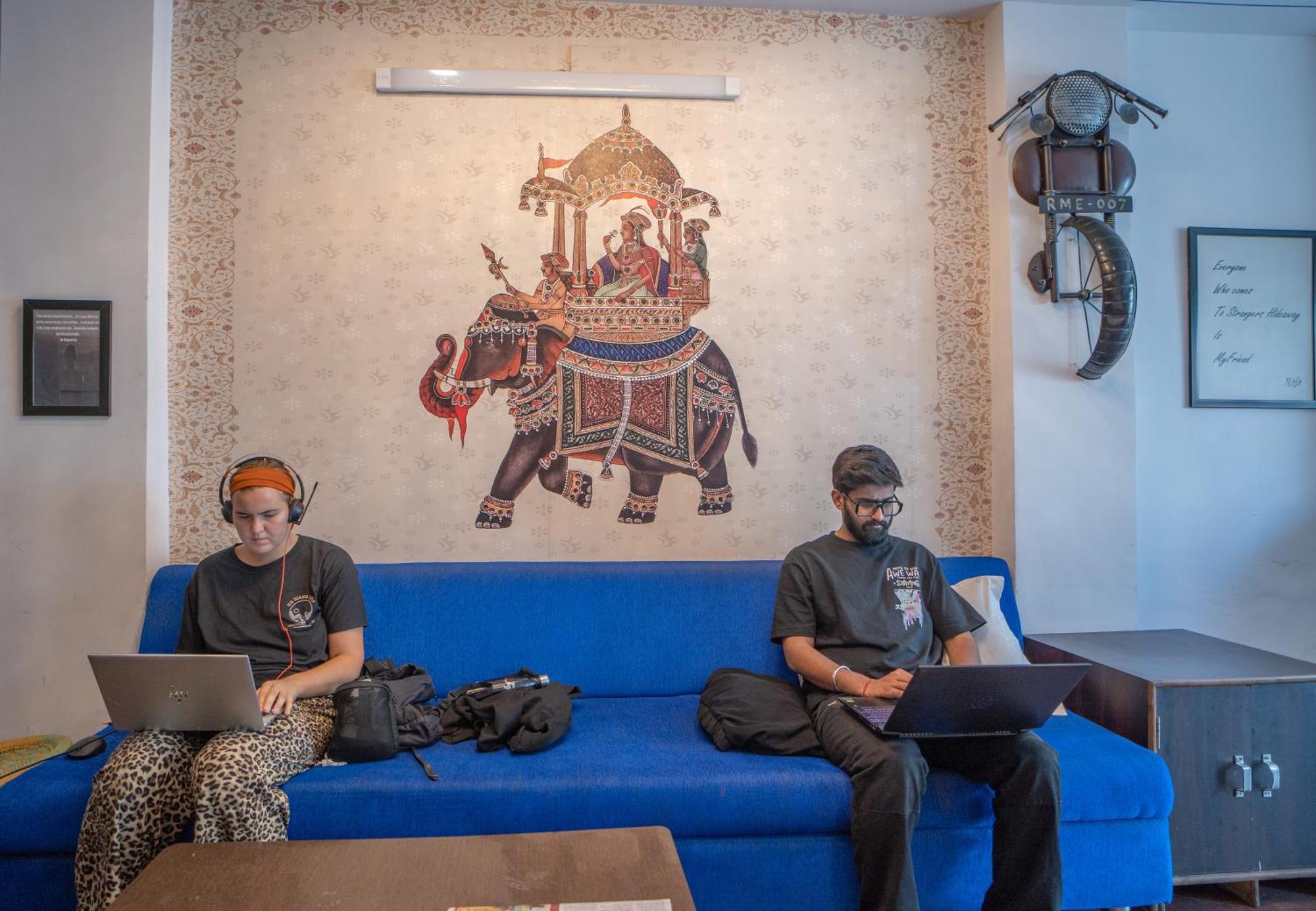 Footprint Hostel أُودايبور المظهر الخارجي الصورة